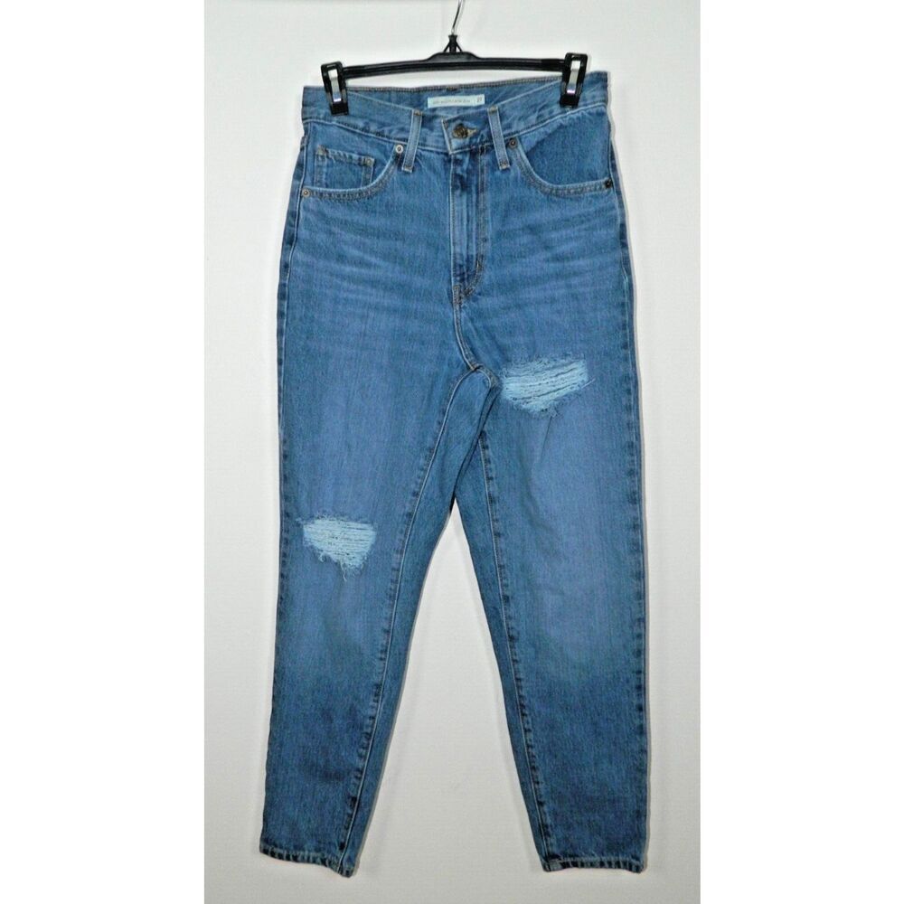 Levi's Jeans Womens Size 27 High Waisted Mom Jean Medium Wash